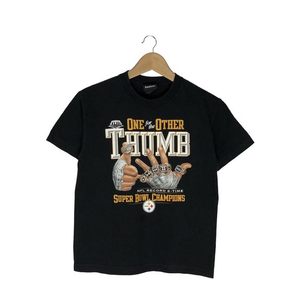 2009 Pittsburgh Steelers Super Bowl XLIII T-Shirt - Picture 1 of 2
